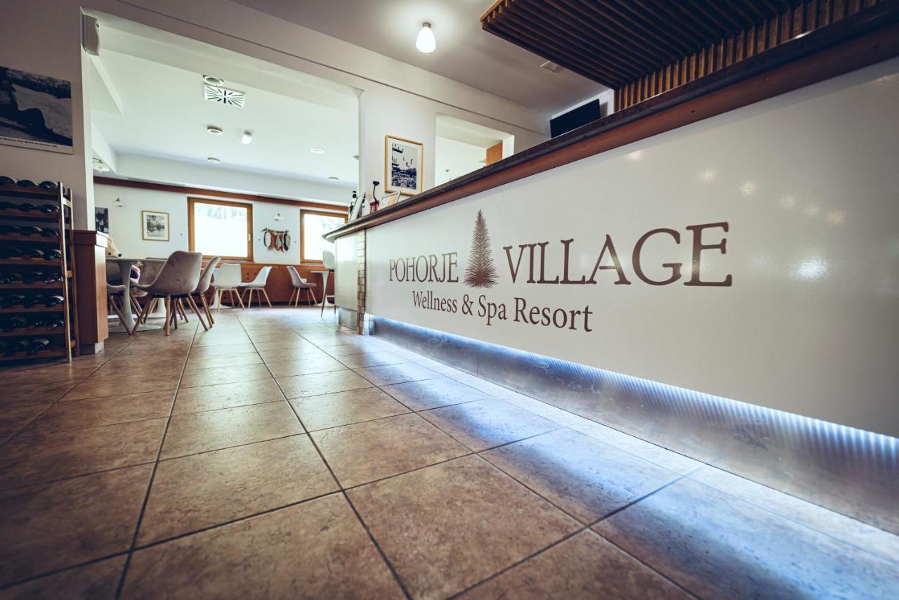 Pohorje Village Wellbeing Resort - Forest Apartments Videc Hocko Pohorje Bagian luar foto